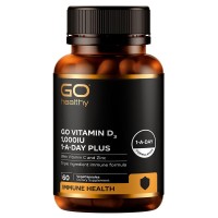 Go Healthy高之源维生素D3 1000IU含VC和锌60粒
